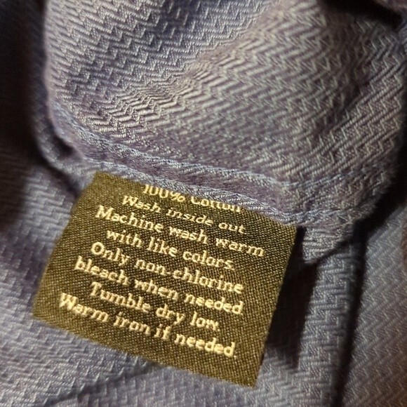 Rock & Republic Shirt Womens Button Up Small Navy Blue Long Sleeve Collared - Picture 3 of 8